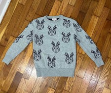 PRE-OWNED - Cat Jack Boys Grey Antelope Crewneck Sweater Size Small 6-7