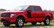 Hockey Sticker Graphic Decal 3M Vinyl Stripe Ford F150 09-14 Crew Cab 5.5' FX4