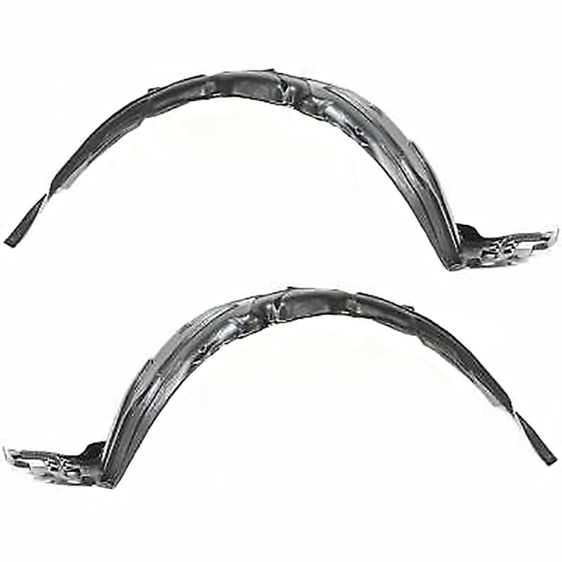 Front Fender Liner Set Left & Right With Clips – For 2006-2011 Honda Civic Sedan