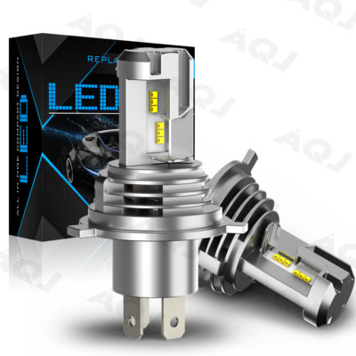 2PCS H4/9003 LED Kit de bombilla de faro para bombilla de luz alta / baja blanca