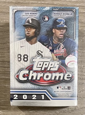 2021 Topps Chrome MLB Baseball Blaster Box | Factory Sealed  