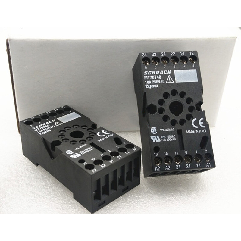 2PCS TYCO MT78740 Relay Socket 11Pin 10A 250VAC | eBay