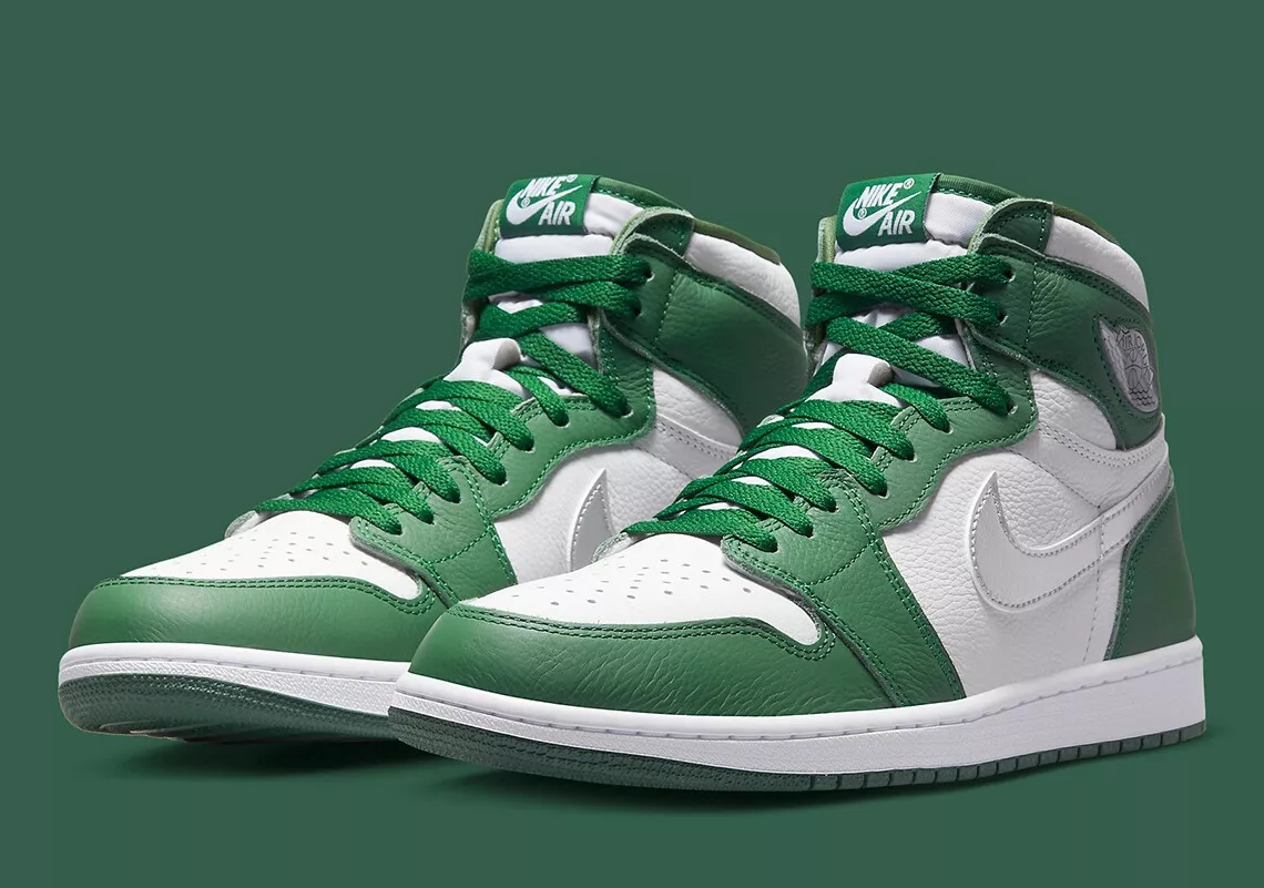 Nike Air Jordan 1 Retro Shoes High OG Gorge Green DZ5485-303 Men's