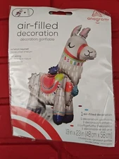 Anagram Llama Air-Filled Decoration (No Helium Needed)