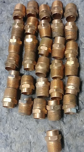 Lot of 31 1/2'  Copper Sweat MIP Adaptor