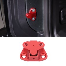 Cubierta de tapón limitador de puerta trasera de aleación para Hummer EV 2022-25 rojo