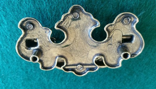 PAR DE TIRADORES DE CAJÓN DE METAL VINTAGE (B4) - Imagen 5 de 5