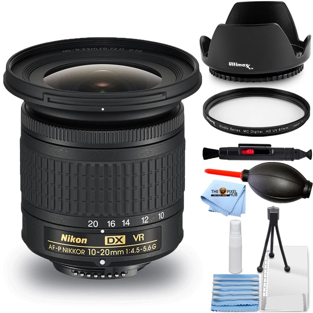 Nikon AF-P DX NIKKOR 10-20mm f/4.5-5.6G VR Lens 20067 - Essential