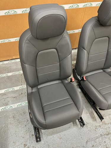 PORSCHE CAYENNE 9Y SITZE SPORT LEDER SITZEN GRAU LEDER VON TEST WAGEN!! - Bild 3 von 24