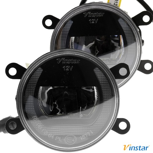 ŚWIATŁA PRZECIWMGIELNE + ŚWIATŁA DO JAZDY DZIENNEJ LED do FORD C-Max Fiesta Focus Fusion Ranger - Zdjęcie 9 z 12