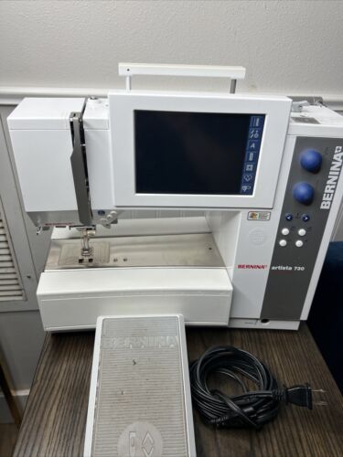 Bernina Artista 730E Sewing and Embroidery Machine Tested Working W/Foot Pedal! - Picture 2 of 22