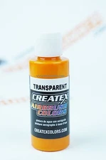 Createx Airbrush Colors 5113 Transparent Sunrise Yellow 2oz. water-based paint 
