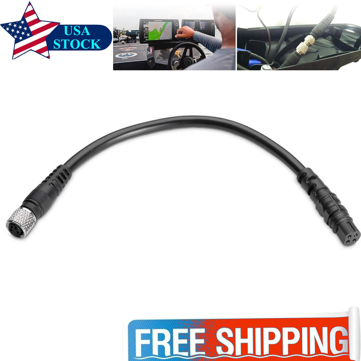 Câble Adaptateur GARMIN ECHO MKR-US2-12 - Connexion Électronique Marine