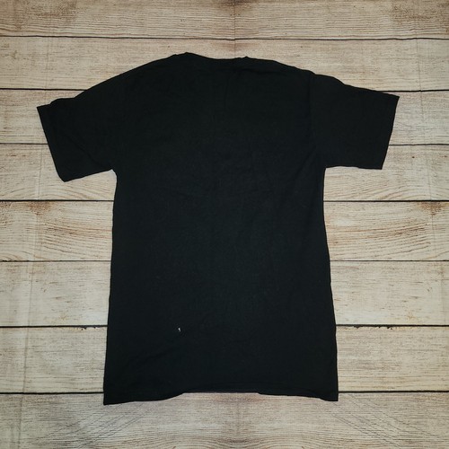 Champion Shirt Mens Small S Spellout Logo Short Sleeve Crew Neck Cotton Black - Picture 6 of 24