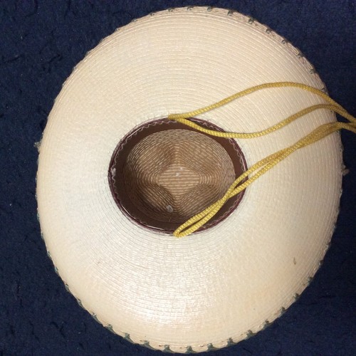 Sombrero ● Souvenir of MEXICO ● Miniature ● Vintage 1960's ● Hand Painted - Picture 2 of 8