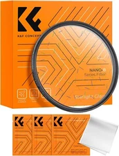 K&F Concept Colorful Brushed Camera Lens Filter Ultra-Thin Frame Starlight Glare