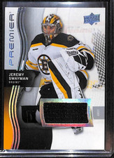 2023-24 Upper Deck Premier Jersey #60 Jeremy Swayman