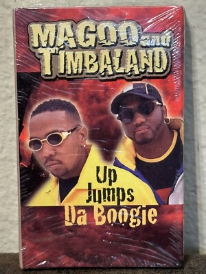 1997 VTG Magoo & Timbaland ''Up Jumps Da Boogie'' Cassette Tape Single SEALED NOS