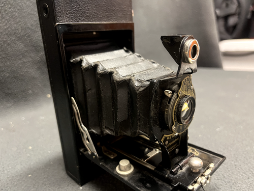 Vintage Eastman Kodak No.2 Autographing Brownie Folding Camera - Bild 3 von 6