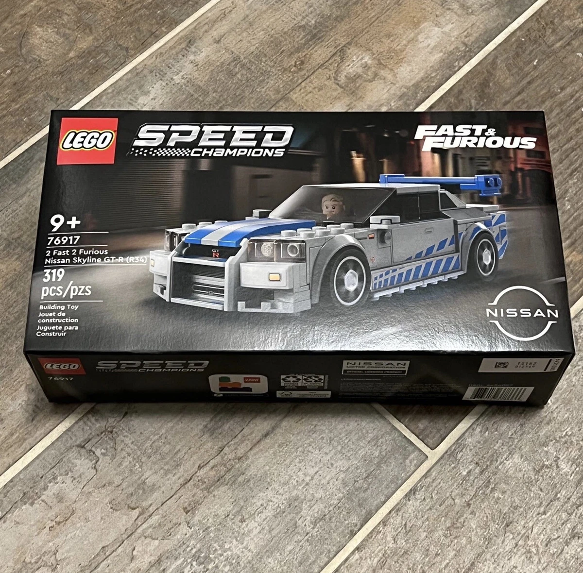 Lego Speed Champions 2 Fast 2 Furious Nissan Skyline Gt-r (r34) 76917 :  Target