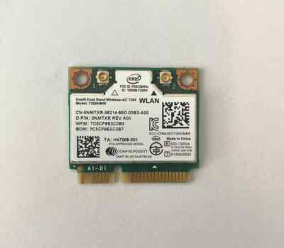 Intel Wireless-AC 7260 7260HMW Mini PCIE WiFi Card PC 802.11ac Bluetooth