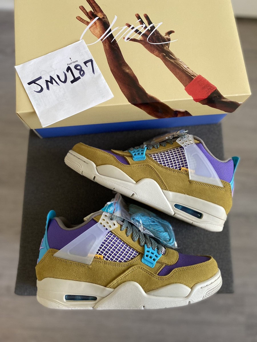 DS Nike Air Jordan 4 SP UNION Retro IV Desert Moss 8 OG DS Nike Air Jordan 4 SP UNION Retro IV Desert Moss 8 OG