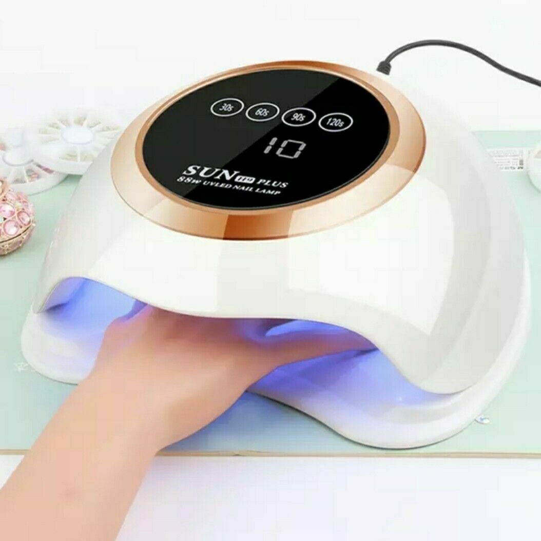 Lampada LED UV Sun H9 Plus 88W Fornetto Professionale Unghie Nail - 1