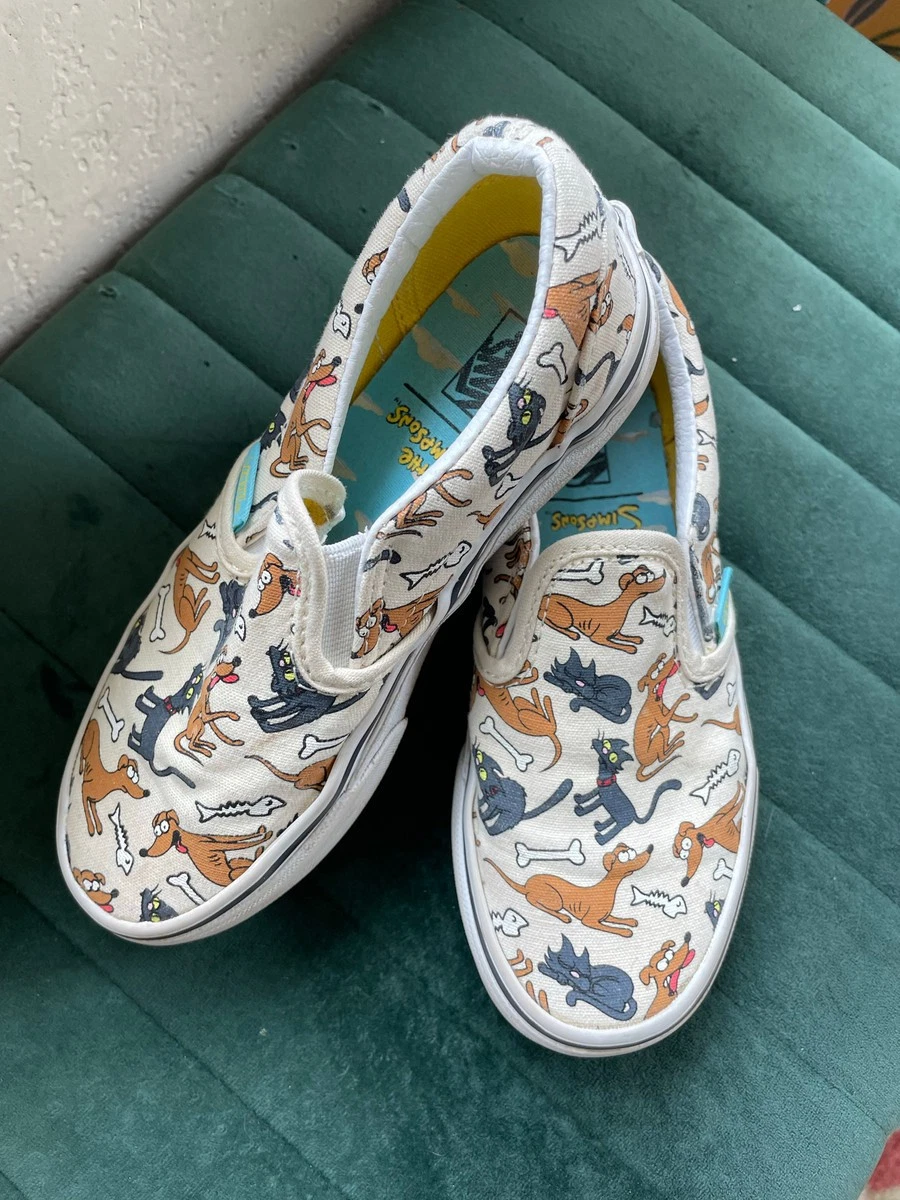 Kids Vans x The Simpsons Classic Slip-On | eBay