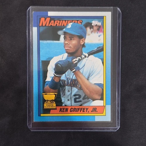 Topps 1990 Ken Griffey Jr Seattle Mariners #336 Collector's Edition Tiffany Card