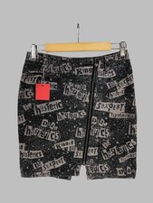 Vtg Hysteric Glamour Sexpert Punk Style Women Kings Of Hyterics Skirt Size Small