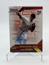 2009 TRISTAR PROSPECTS DREW STOREN RC AUTO GOLD #D 21/50 SP