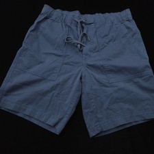 Polo Ralph Lauren Chino Shorts -S- Navy Blue Stretch -Red PONY Drawstring NEW