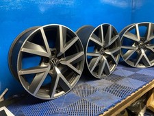 VW Touareg MK3 Set Of 4 Braga Alloy Wheels 760601025Q Schwarz 9Jx20 G762