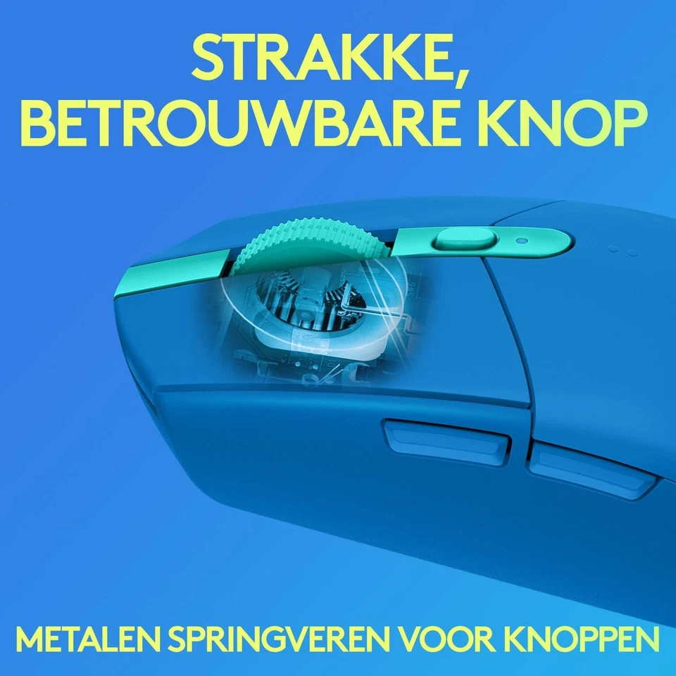 Logitech G305 LIGHTSPEED Wireless Gaming Mouse, HERO 12K Sensor, 12,000 DPI, Lig - Image 4 of 4