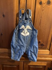 Vintage Warner Bros Baby Bugs Bunny Overall 6-9 months great condition