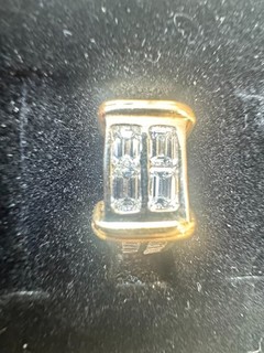 1.36 ct Diamond Engagement Ring 14 K Gold Size 7