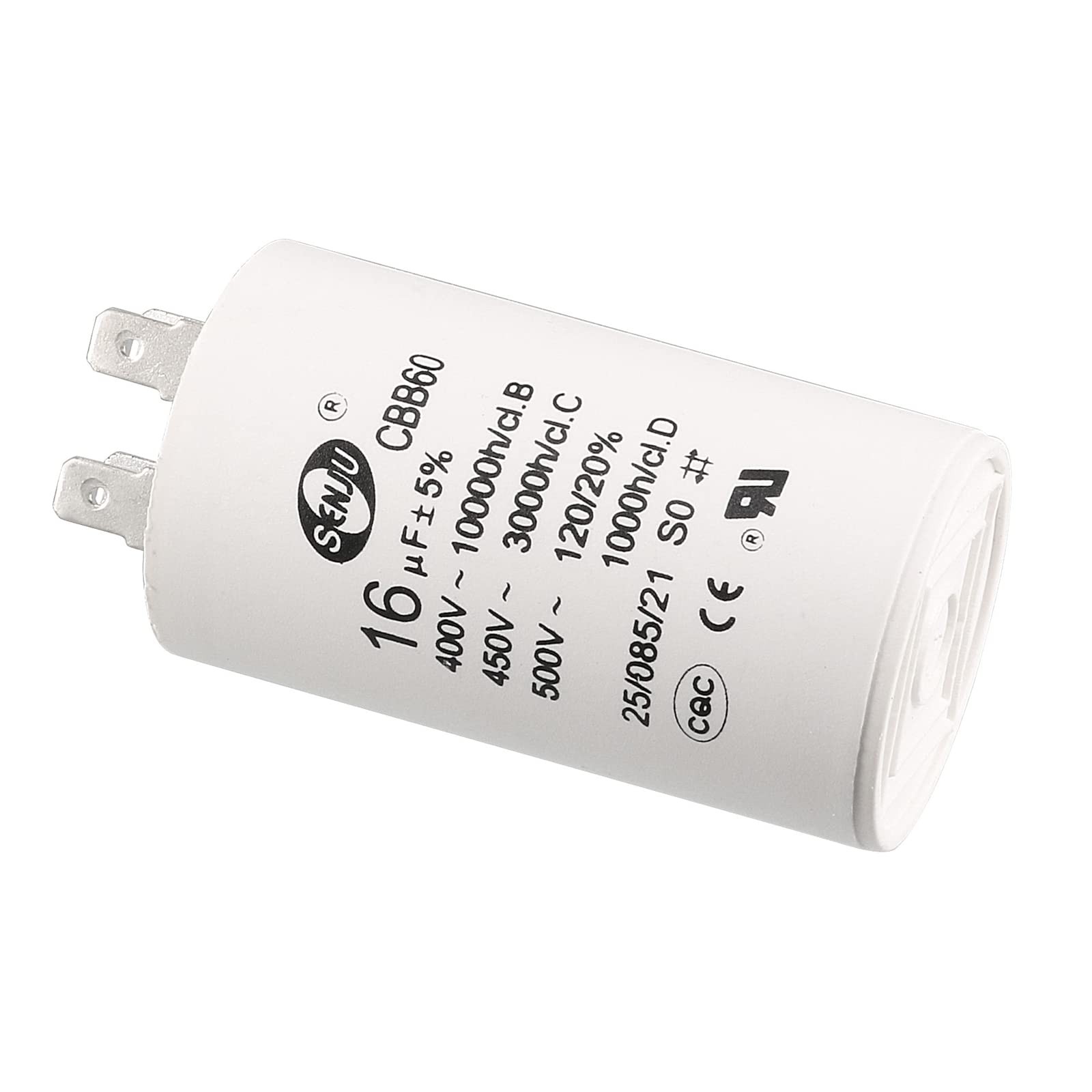 Condensateur CBB60 16uF pour l'entretien de la pompe de piscine et du compresseur