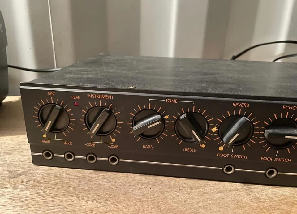 Evans EP-250 Cinta Vintage Eco Spring Reverb Años 70 Japón MIJ Analógico Retraso Funciona Foto 3 de 4