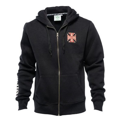 WCC El Diablo Hoodie mit Reißverschluss schwarz Größe 2XL