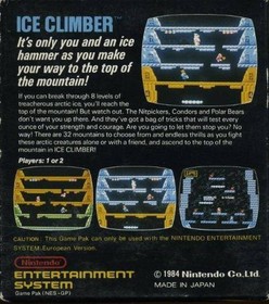 Nintendo NES - Ice Climber #Bienengr&auml;ber PAL-B mit OVP NEUWERTIG
