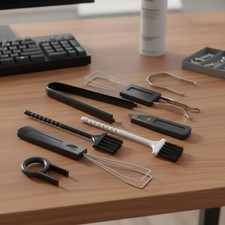 Keyboard Cleaning Kit, 7 Piece, Keycap Remover, Switch Puller, Tweezers, Brushes