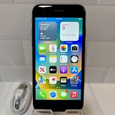 Apple iPhone 8 64GB Black A1863 Unlocked AT T Verizon T-Mobile A40