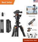 Lightweight 64-inch Camera Tripod with 360° Ball Head - Perfect for Vlogs