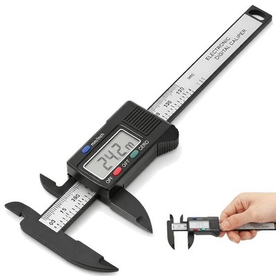 Präzisions Digital Messschieber 0-100 mm mit LCD-Display für scharfe Messungen