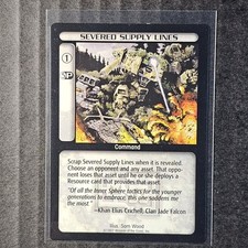 Severed Supply Lines, 1997 BattleTech CCG MechWarrior Set