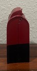 VTG Cast Iron Mailbox Still Coin Bank John Wright Black & Red — photo 4