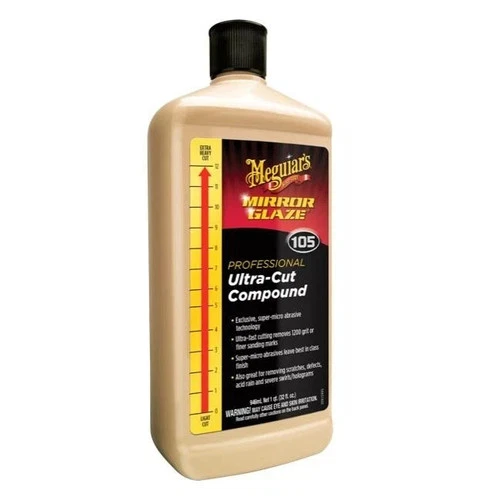Meguiars M10532 Mirror Glaze Ultra Cut Compound For Car/Auto Detailing 32oz