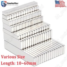 N52 Neodymium Bar/Rectangular Magnets Small/Large Magnets for DIY Craft Fridg