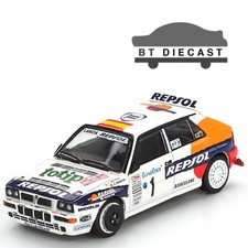 MINI GT LANCIA DELTA HF INTEGRALE EVOLUZION #1 1993 RALLYE  1/64 WHITE MGT01131