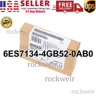 New Siemens 6ES7134-4GB52-0AB0 DP Electronics module ET200S 6ES7 134-4GB52-0AB0